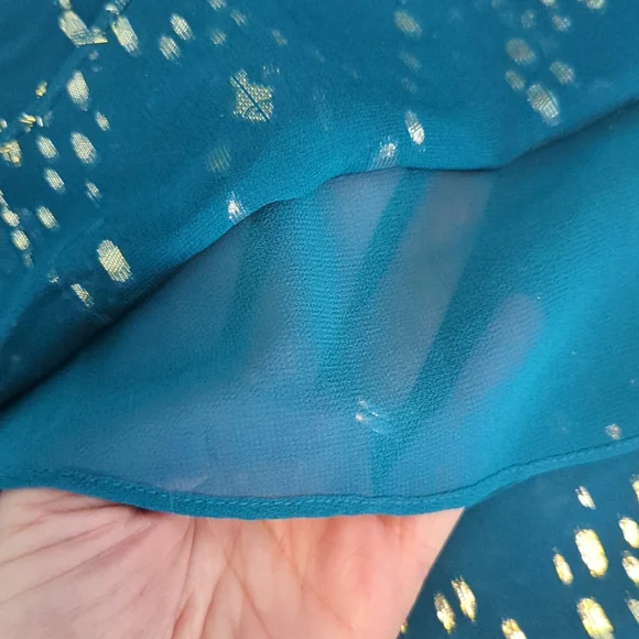 NWT Lilly Pulitzer silk Sienne top, size 00 - Picture 11 of 12